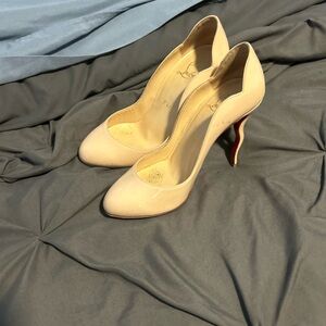 Christian Louboutin Pink blush Wavy Heel